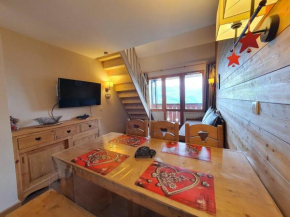 Charmant duplex 8 pers avec balcon, proche pistes et navette à La Plagne - FR-1-353-97